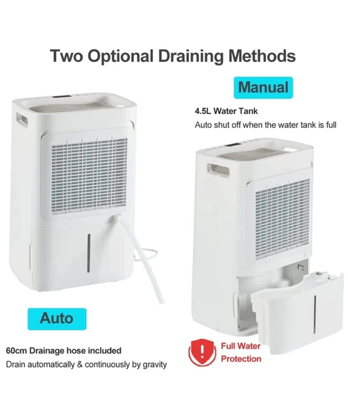 Nem Alma Cihazı 20L/gün, 60 m2 HEPA ve Aktif Karbon - 5