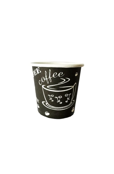 Karton Bardak 2,5 Oz 400 Adet Kahve Bardağı Küçük Bardak Türk Kahvesi Bardağı Espresso Bardağı - 1