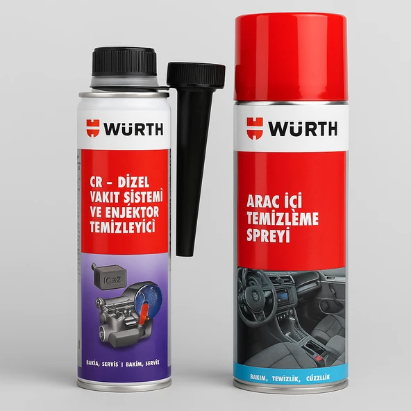 Dizel Enjektör Temizleyici ve Araç İçi Temizleme Spreyi