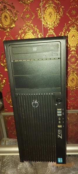 HP Z420 WORKSTATİON XEON E5 1620 16gb Ram 4gb Qadro K4200 EKRAN KARTI 2.EL KULLANILMIŞ - Resim 3
