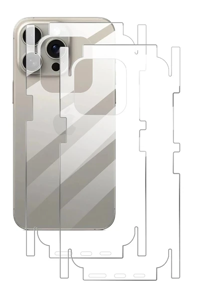 iPhone 16 360 Full Body Arka Koruyucu - Resim 2