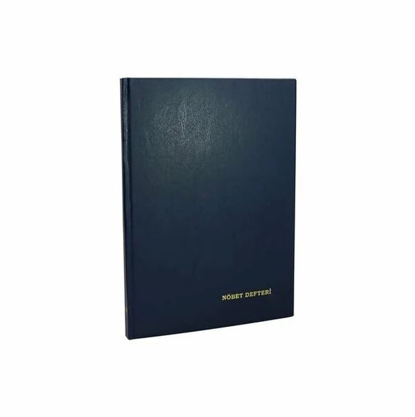 Dilman Nöbet Defteri ( Öğretmen - Memur ) 96 Yaprak | 22 x 33 Cm - Resim 3