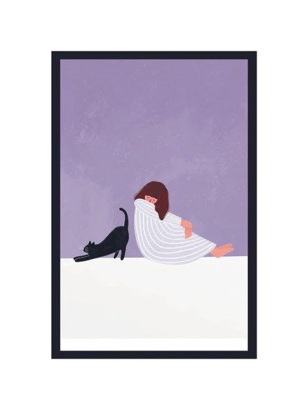 Her Ruh Hali İçin Bir Kart  Karışık Temalı Dekoratif Tasarım Hediye Not Kartı  10x15 cm ürün görseli