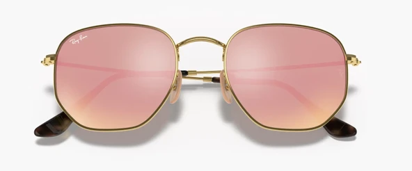Ray-Ban Hexagonal 3548N 001/Z2 Gold-Copper Güneş Gözlüğü - 2