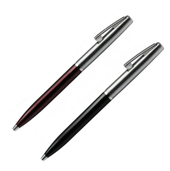 Steelpen Yarı Krom Lake Tükenmez Kalem | 3220 - Resim 2