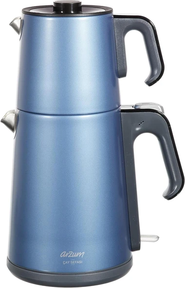 Arzum AR3080-O Çay Sefası Çay Makinesi, 1.8 Litre, Mavi ürün görseli 1