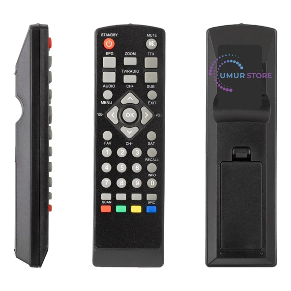 Digimaster Hector Mini Scart Uydu Alıcı Kumandası ürün görseli 1