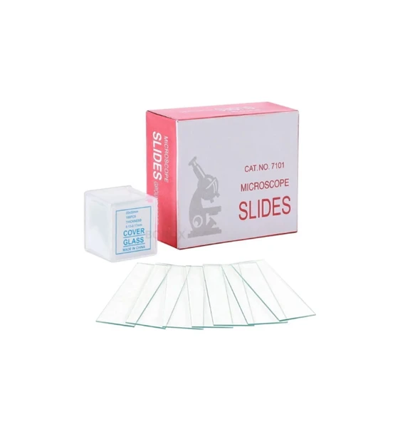 Mikroskop Lam Lamel Seti - 50 Adet Lam 100 Adet Lamel ürün görseli