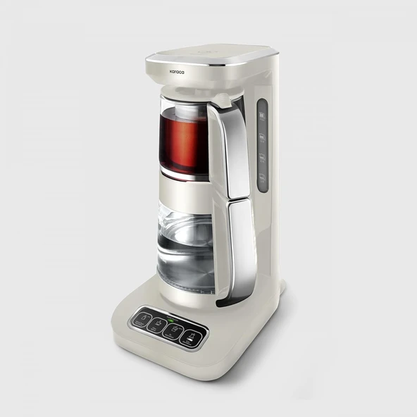 Karaca Çaysever Robotea Pro 4 in 1 Konuşan Cam Çay Makinesi Starlight ürün görseli 1