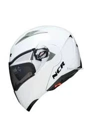 MOTOR KASK ÇENE AÇILIR GÖZLÜKLÜ NCR - 158 BEYAZ ürün görseli