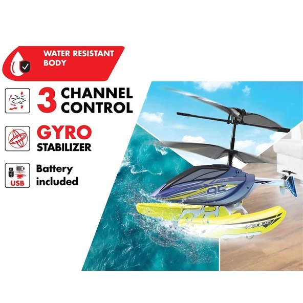 Silverlit Aqua Blaze Kumandalı Helikopter 84795 - Resim 3