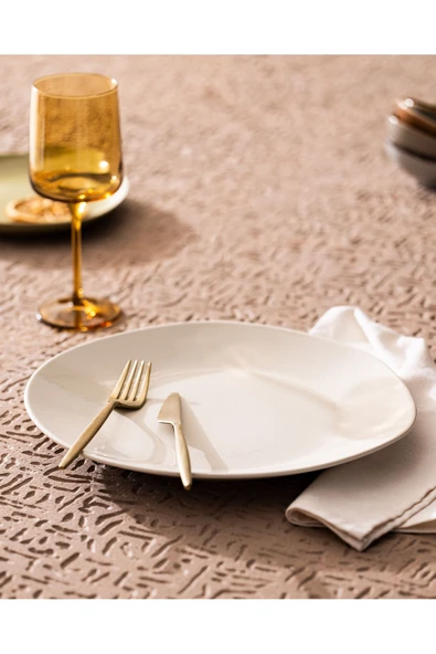 Souci Servis Tabağı - Krem - 30 cm ürün görseli 1