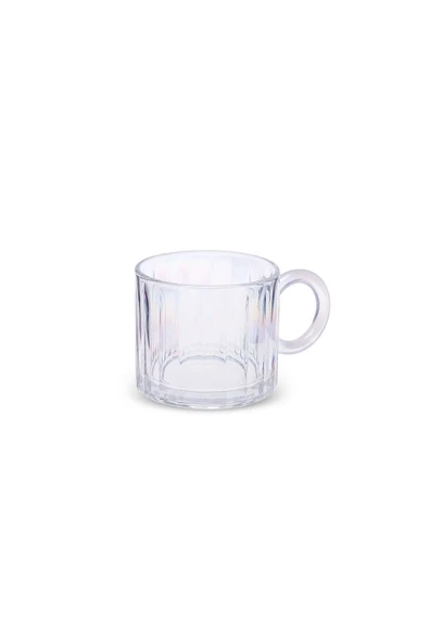 Luna Lüsterli Cam Kupa 300 ml - Resim 7