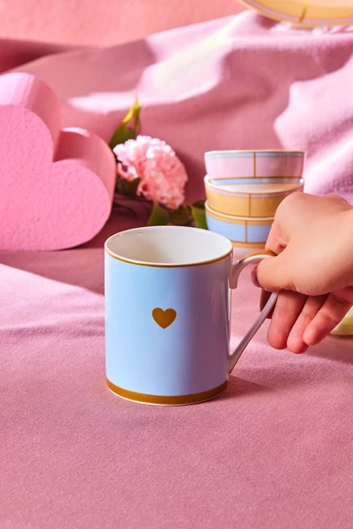 Talya Kupa Mavi 355 Ml - Resim 2