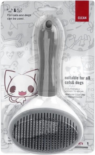 Kedi Köpek Tüy Toplayıcı  Pet Tarak 20 Cm - 5