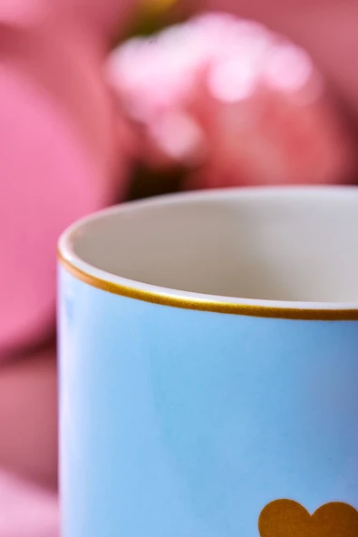 Talya Kupa Mavi 355 Ml - Resim 4