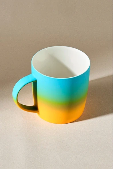 Soft Touch Turuncu Kupa 340 Ml - Resim 2