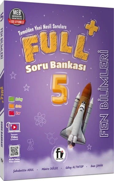 5. Sınıf Fen Bilimleri FULL Soru Bankası Fi Yayınları ürün görseli