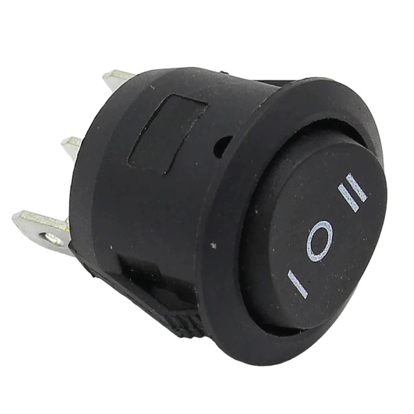 YUVARLAK IŞIKSIZ ANAHTAR ON-OFF-ON 3P (IC-134) (5047) - Resim 2