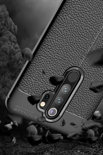 Xiaomi Redmi Note 8 Pro Kılıf Auto Focus Kapak - Kırmızı - 4