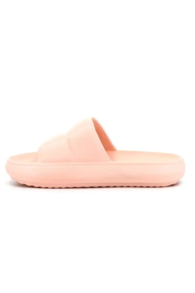 Kareli Yumuşak Tabanlı Bahçe Plaj Havuz Deniz Yazlık Günlük Terlik Pudra - Resim 2