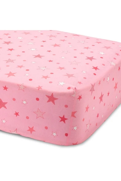 CORONEL YATAK 80cm x 120cm LASTİKLİ FİTTED BEBEK VE ÇOCUK YATAK ÇARŞAFI - 2