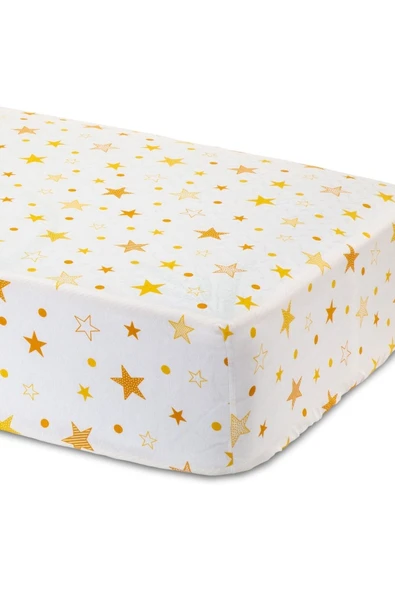 CORONEL YATAK 80cm x 120cm LASTİKLİ FİTTED BEBEK VE ÇOCUK YATAK ÇARŞAFI - Resim 2