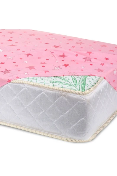 CORONEL YATAK 90cm x 180cm LASTİKLİ FİTTED BEBEK VE ÇOCUK YATAK ÇARŞAFI - Resim 3