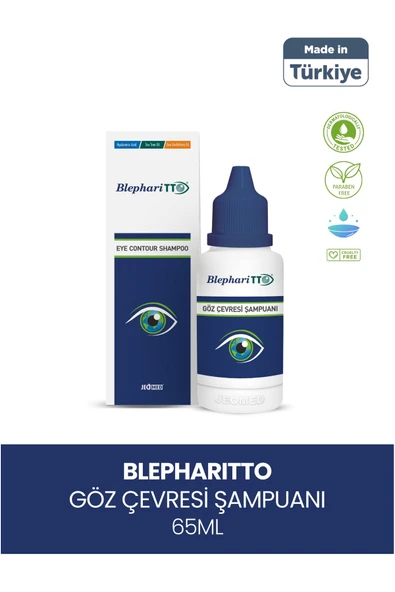 Blepharitto Göz Çevresi Şampuanı 65 ml ürün görseli 1
