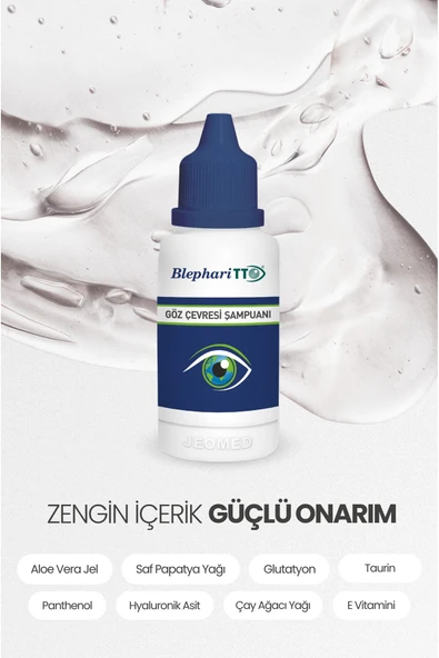 Blepharitto Göz Çevresi Şampuanı 65 ml - Resim 3