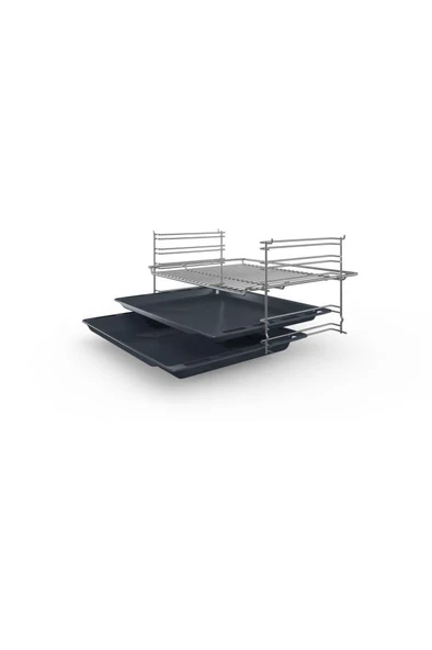 F0ES113HBD Gazlı Elektrikli Beyaz Solo Fırın - Resim 5