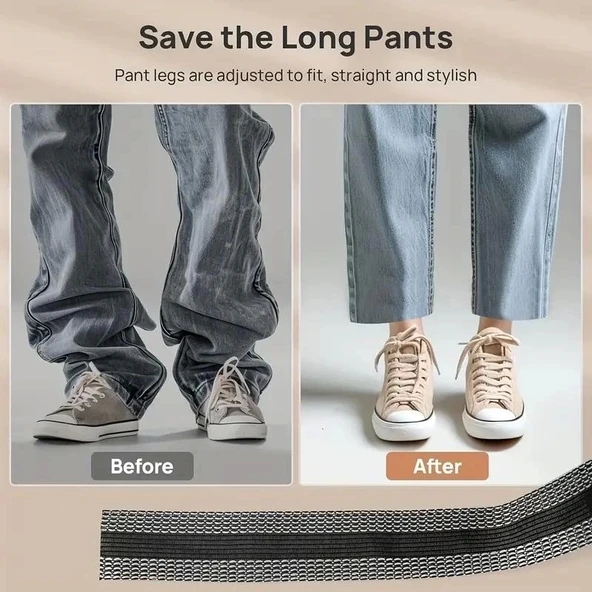 Kendinden Yapışkanlı Pantolon Kıvırma Şeridi - Resim 8