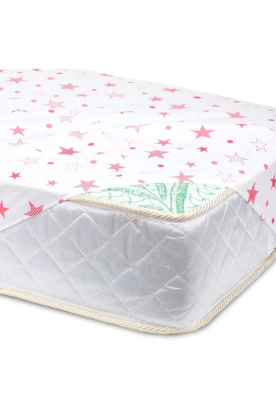 CORONEL YATAK 90cm x 130cm LASTİKLİ FİTTED BEBEK VE ÇOCUK YATAK ÇARŞAFI - 3