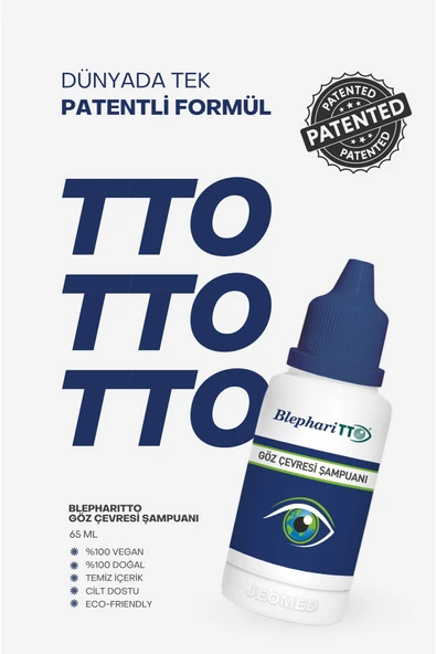 Blepharitto Göz Çevresi Şampuanı 65 ml - Resim 5