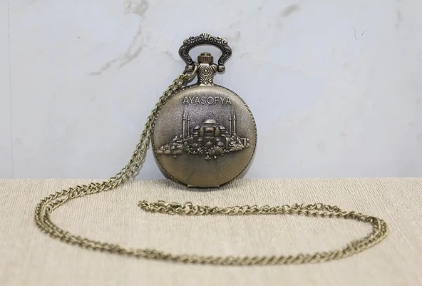 Ayasofya Tasarımı Köstekli Saat Alk4384 ürün görseli