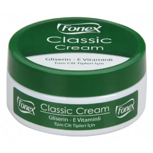 Fonex Classic E Vitaminli Nemlendirici Krem 175 ml ürün görseli