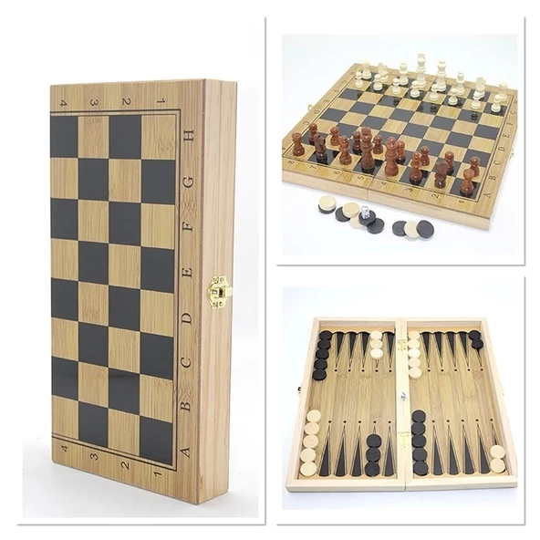 Ahşap Satranç Seti Alk4236 ürün görseli