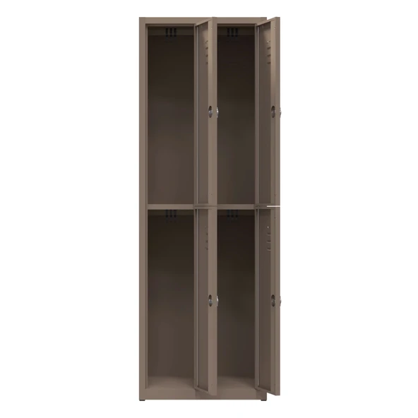 Soyunma Dolabı Metal 4 Kişilik İşçi Soyunma Dolabı - 3