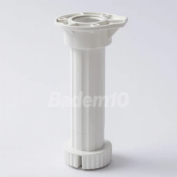 Ayarlanabilir 4 Adet 15 Cm Plastik Ayak Dolap Mobilya Tezgah Yükseltici Yükseltme Ayağı Ayakları - Resim 7