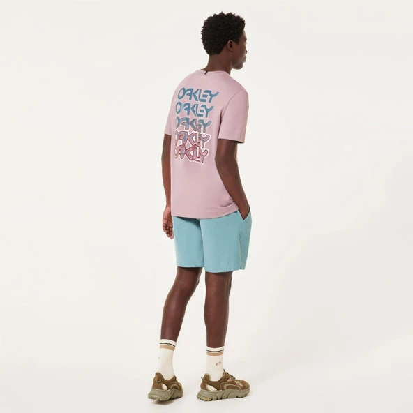 Oakley B1B REPEATED TEE Erkek Kısa Kollu Tişört FOA406852-OAK.8A6 - Resim 8