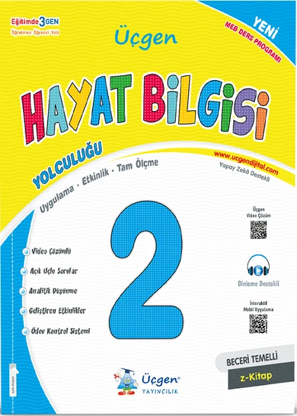 Üçgen 2.Sınıf Maarif Modeli Beceri Temelli Türkçe-Matematik-Hayat Bilgisi -Paragraf max (2025-2026) - Resim 6