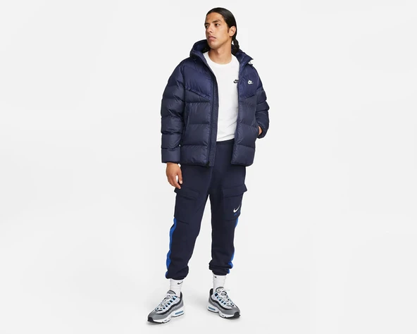 Nike Giyim Mont Kaban M Nk Sf Wr Pl-Fld Hd Jkt - 5
