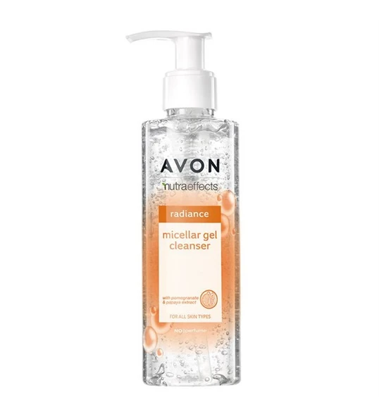 AVON TRUE NUTRA EFFECTS RADİANCE MİCELLAR JEL TEMİZLEYİCİ 195ML