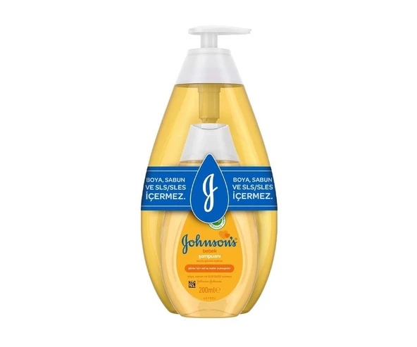 Johnson's Baby Bebek Şampuanı - 750 + 200 ml - Resim 2