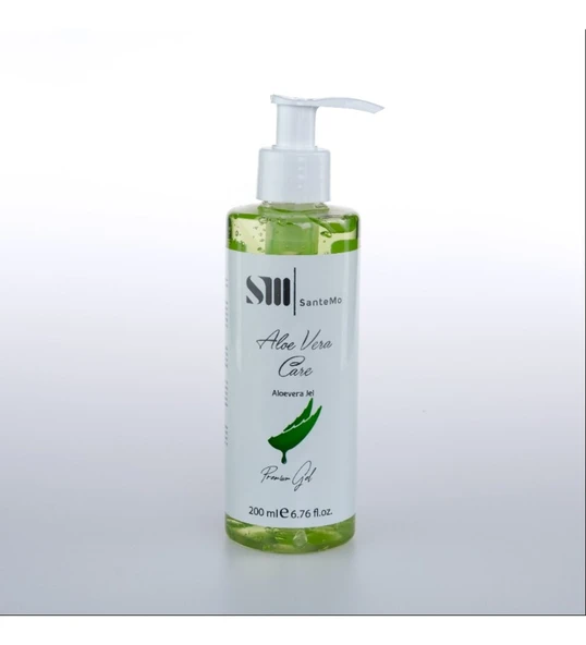 SANTEMORR ALOE VERA JEL (YEŞİL) 200 ML (ALOE VERA GEL (GREEN) 200 ML)