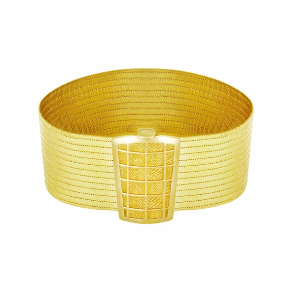 22 Ayar Altın Trabzon Hasır Bilezik T063618 ürün görseli 1