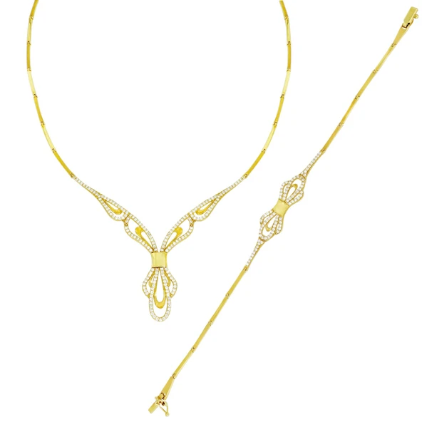 22 Ayar Altın İkili Set