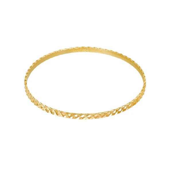 12 gr (gram) 22 Ayar İşçiliksiz Gözde Kristal Bilezik ürün görseli