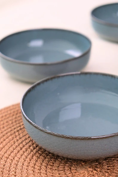 Kütahya Porselen Moderna Kase Mavi 4 Parça 15cm MOD15KSS4730P01 - 2