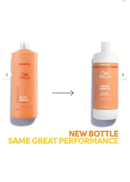 Wella Invigo Nutri-Enrich Deep Nourishing İşlem Görmüş Saçlar İçin Şampuan 1000ML ürün görseli 1